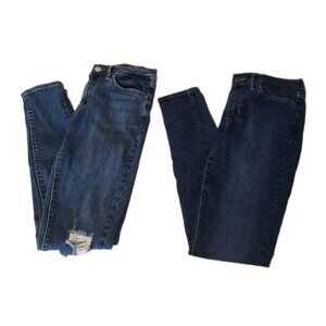 Levi Strauss Women's Blue 711 Skinny 27 Jeans 27x30 LOT OF TWO